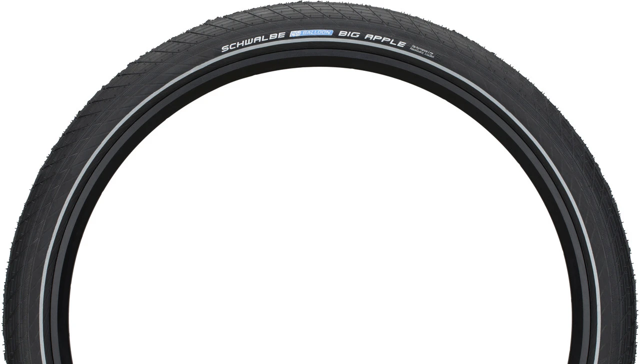 Schwalbe Big Apple Performance 28" Drahtreifen 2 Schwalbe Big Apple Performance 28" Drahtreifen – Bild 2