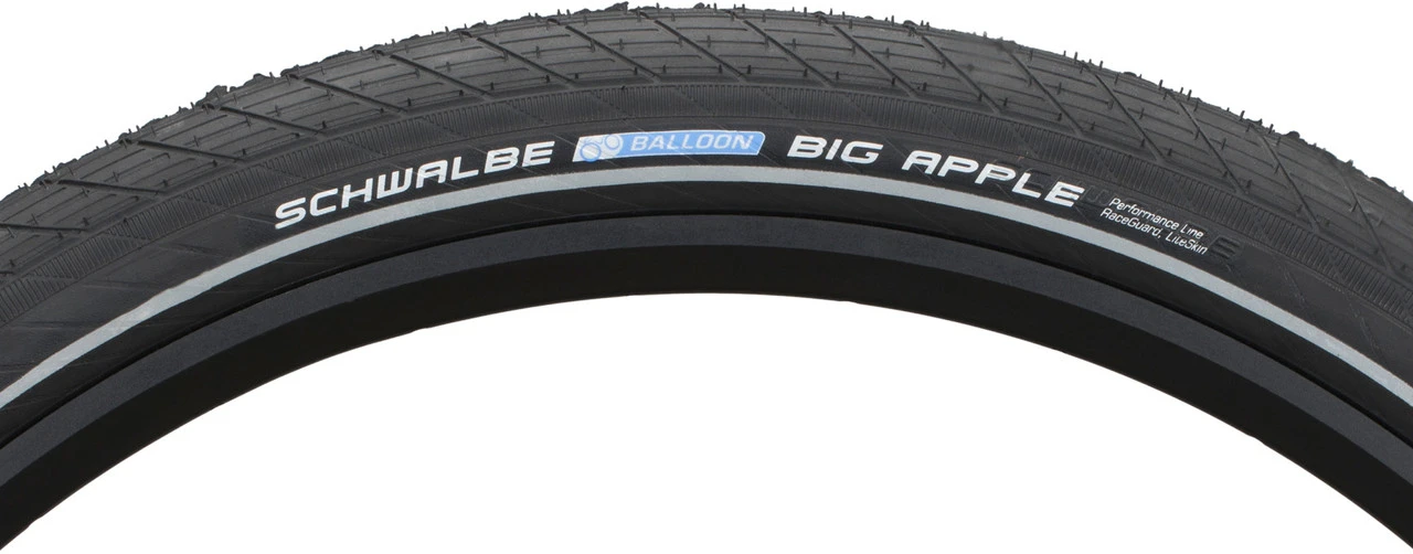Schwalbe Big Apple Performance 28" Drahtreifen 3 Schwalbe Big Apple Performance 28" Drahtreifen – Bild 3